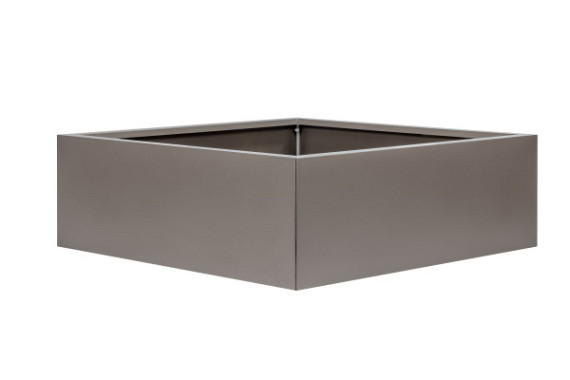 Bloembak vlak - TAUPE 30X60X60