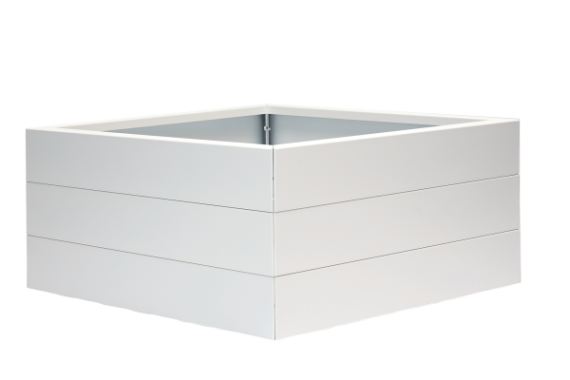 Bloembak - WIT 270x120x70 cm