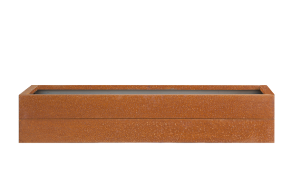 Bloembak - CORTEN 60x60x28 cm