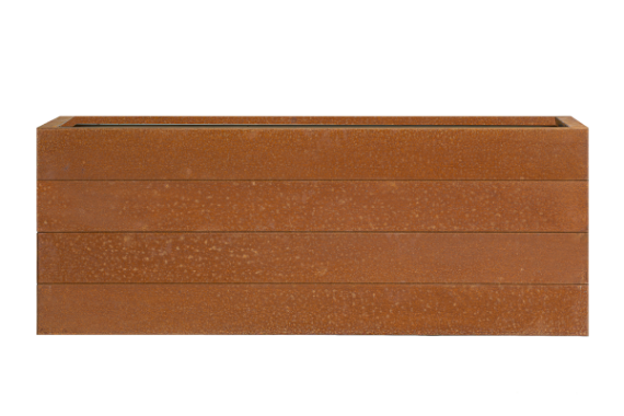 Bloembak - CORTEN 60x60x28 cm