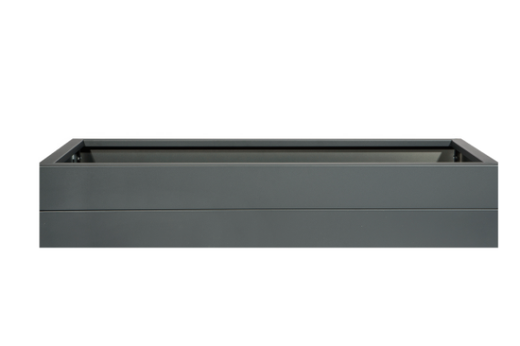 Bloembak - ANTRACIET 180x120x42 cm