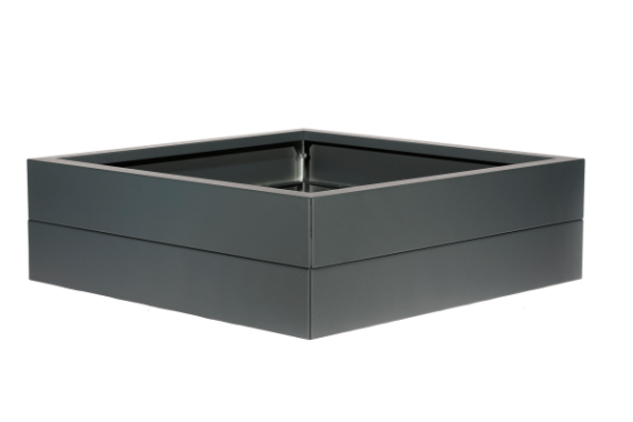 Bloembak - ANTRACIET 180x120x42 cm