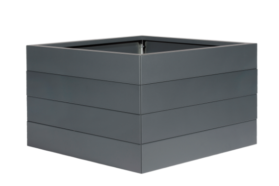 Bloembak - ANTRACIET 180x120x42 cm