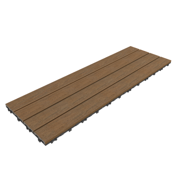 NewTechWood HKC Kliktegel 30x90 TEAK