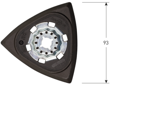 OP 93 Starlock schuurplateau ø93