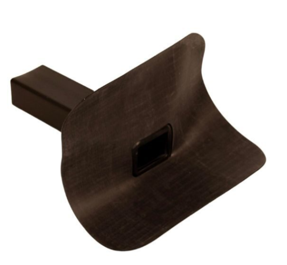 EPDM Dakdoorvoer stadsuitloop 80 x 60mm zelfklevend