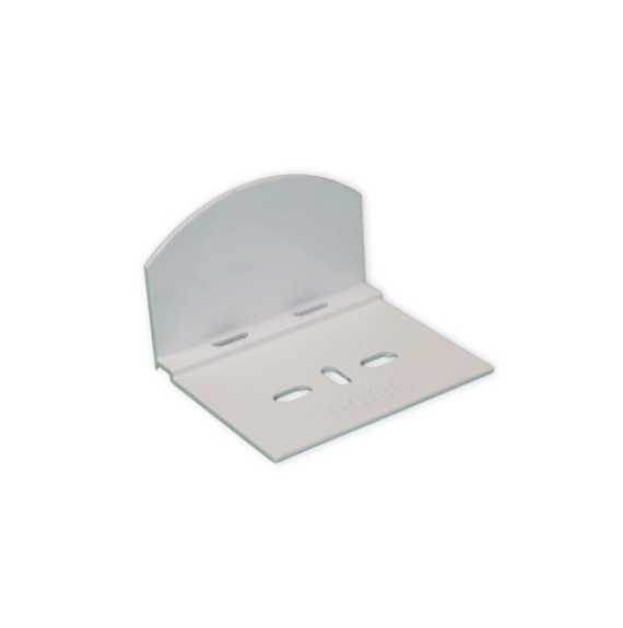 Vario aluminium afdekplaatje wit