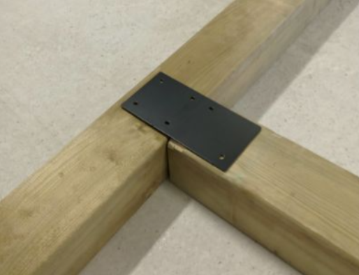 Houtverbinding T-stuk - 145x293mm