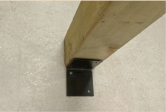 Houtverbinding T-stuk - 145x293mm