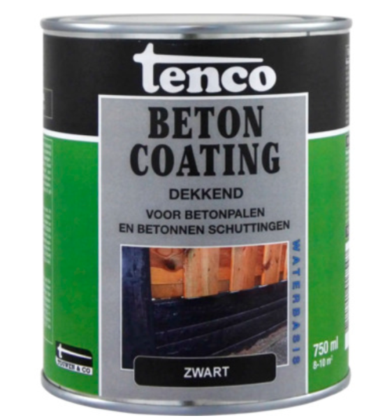 Tenco Betoncoating Zwart