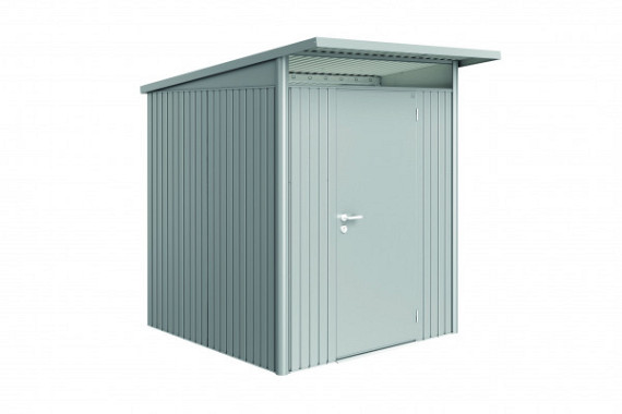 Biohort berging AvantGarde A1 met dubbele deur Zilver metallic