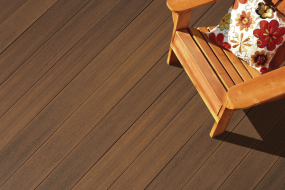Terrasplank Fiberon Symmetry Warm Sienna 24x136 mm 427cm lengte (op=op)