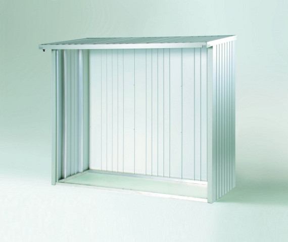 Biohort Achterwand voor WS 150 zilver metallic