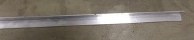 Aluminium hoekstrip/aanslaglat 200 cm lang