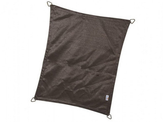 Schaduwdoek Coolfit Rechthoek 3 x 4 x 3 x 4m Zwart