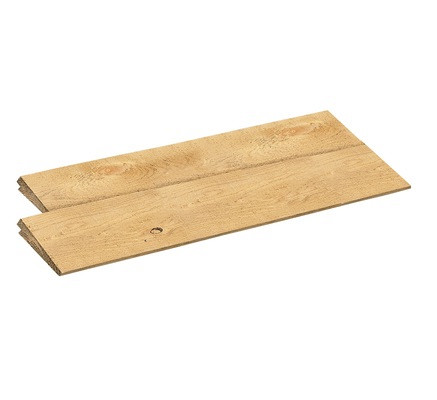 Scandinavisch vuren Zweeds rabat, 1 zijde geschaafd, 1 zijde fijnbezaagd, 1,5-3 x 19,5 x 400 cm.