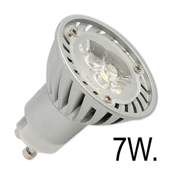 Ledlamp. GU10  7w. 3000K. 575 lm. Dimbaar