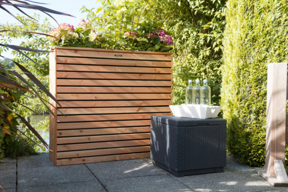 Terrasbloembak Elan Excellent 103x93x30 cm Douglas onbehandeld