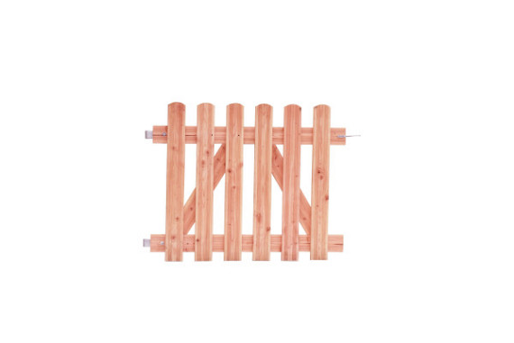 Douglas relief recht hekpoort 100 x 80 cm inclusief klinkset,