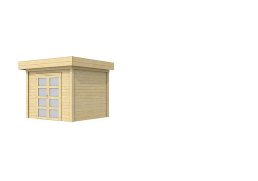 Topvision tuinhuis Bonte Specht 300x250 cm, kleurloos geimpregneerd.