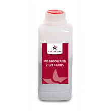 Instrooizand tbv dilataties zilvergrijs bus 1 kg