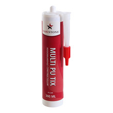 Multi PU Tix PU constructielijm transparant/geel koker 300 ml