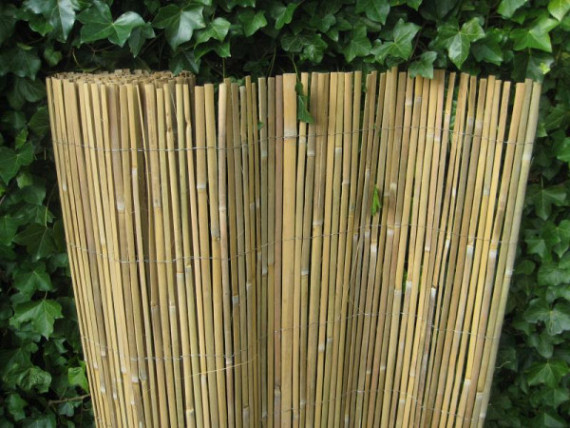 Gespleten bamboe mat 500x200 cm
