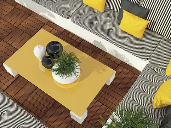 DuoWood Havana composiet vlonderplank 2,5x14,6x300 cm