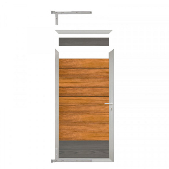 Mix&Match zelfbouw deurset aluminium 90x180cm