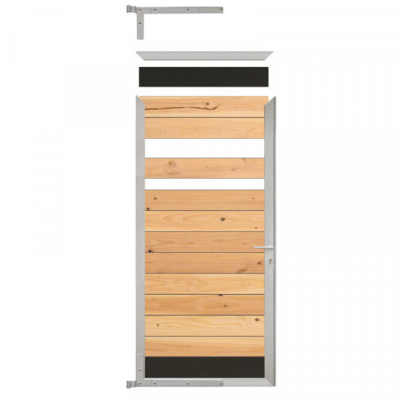 Mix&Match zelfbouw deurset aluminium 90x195cm