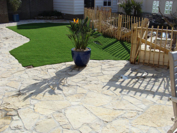 Flagstone Bourgogne ca. 2-4 cm