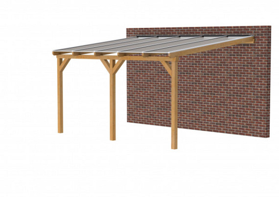 Hillhout douglas veranda Premium 500 dakplaten helder (diverse soorten)