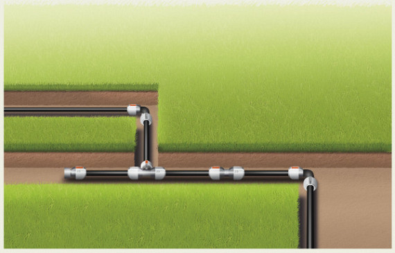 L-stuk 25mm - Sprinklersysteem