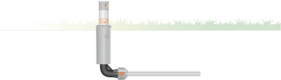 L-stuk buitendraad 25mm1/2 inch - Sprinklersysteem