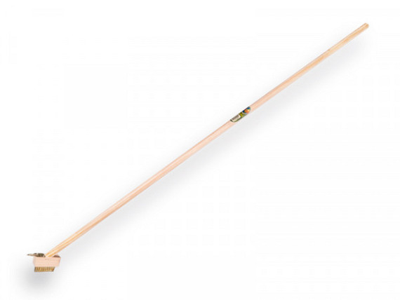 Voegenborstel - onkruidborstel met scratcher incl. steel 150 x 2,8 cm
