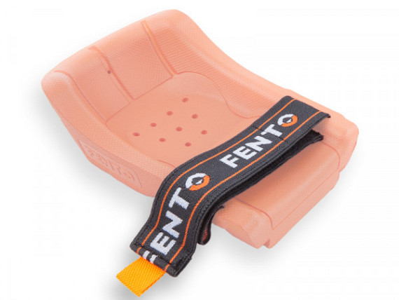 Set elastieken met klittenband voor Fento kniebeschermer 150