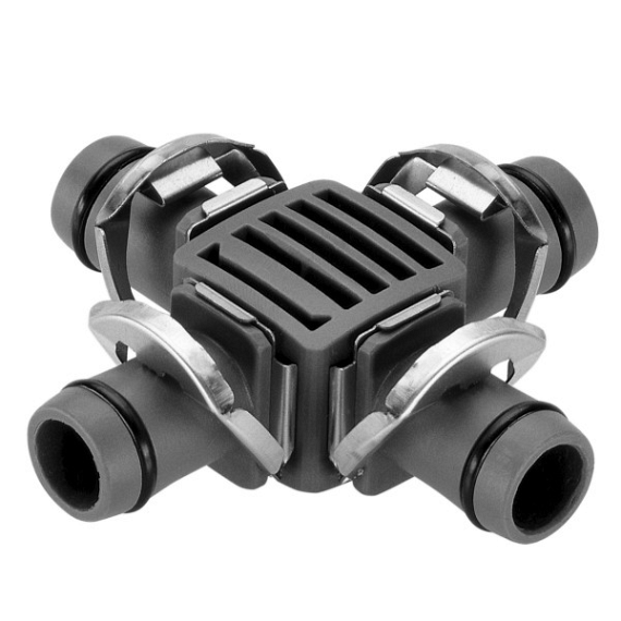 Kruisstuk 13mm 1/2 - Micro-Drip systeem