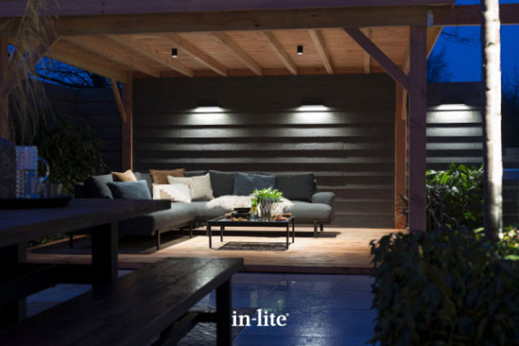 Wandlamp Wedge slim dark