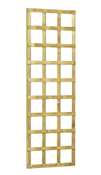 Grenen Trellis robuust 60 x 180 cm, groen geimpregneerd.