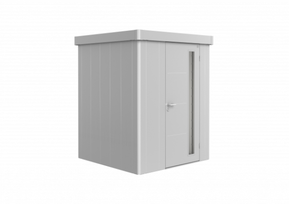 Biohort berging Neo 1A Zilver metallic