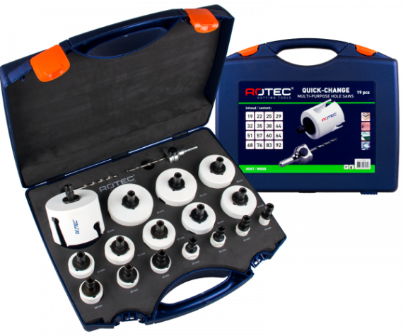 MP-Gatzagenset met Quick-Change 19-delig (1 st per set)