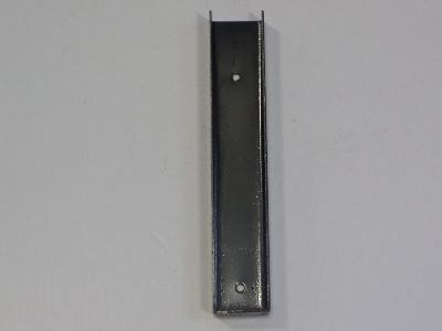 U-drager voor betonelementen 29x47x260x2mm zwart