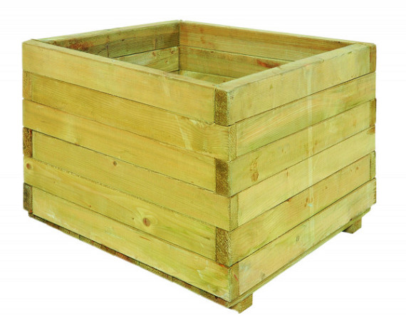 Bloembak vierkant 45 x 60 x 60 cm (HxBxD).