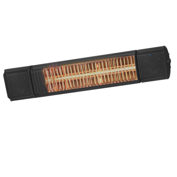 Heat and Beat 2000W Black terrasheater