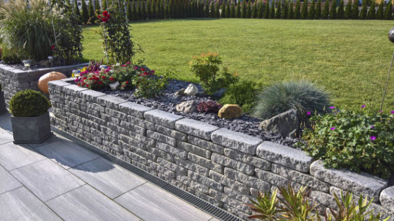 GRANIWALL GREY ROCKFACE 40X16X8CM