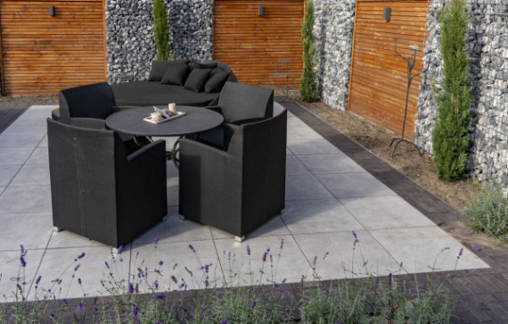 Cemento Greige 'TRE' 60x60x3cm