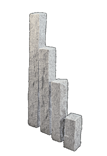 PALISSADE G603 GRIJS BASIC 10X10X75CM
