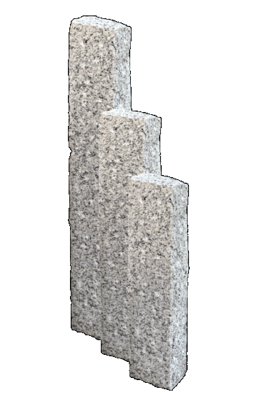PALISSADE G603 GRIJS CLASSIC 8X12X100CM