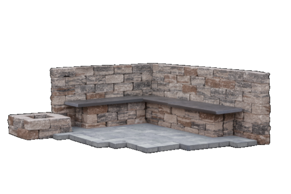 Combiwall Splitton Uno Kilimanjaro 30x15x12cm