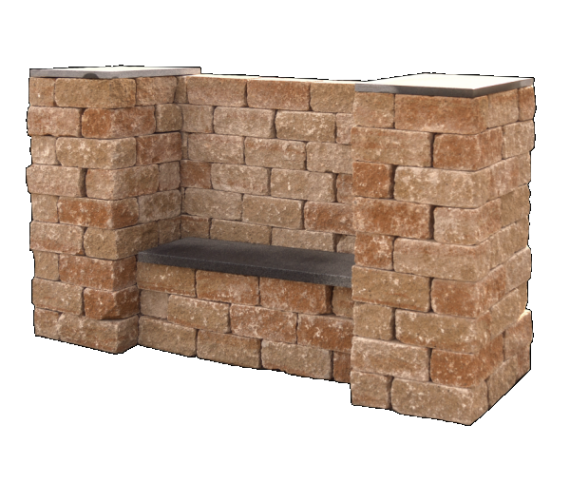 Combiwall Splitton Uno Mont Blanc 30x15x12cm